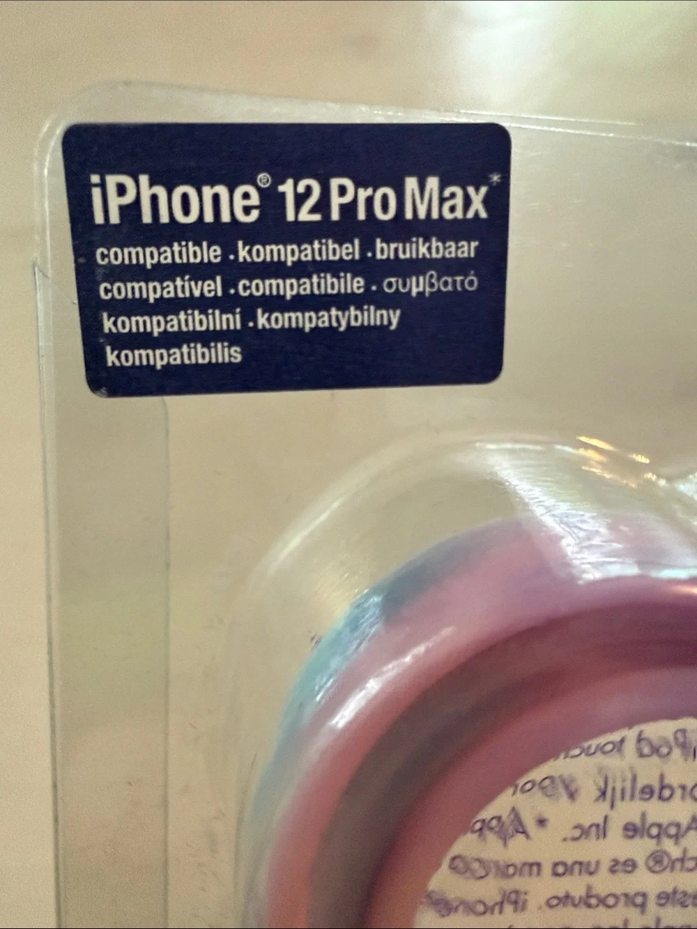iPhone 12 Pro Max Tie Dye Bubble Pop Case NEW
